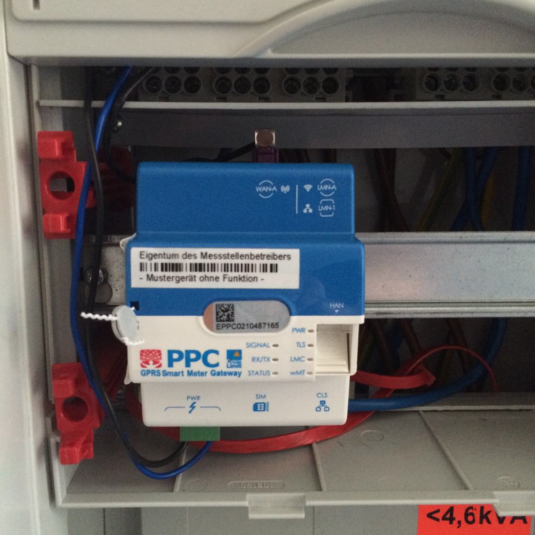 A smart meter gateway