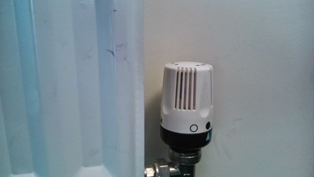 A radiator thermostat
